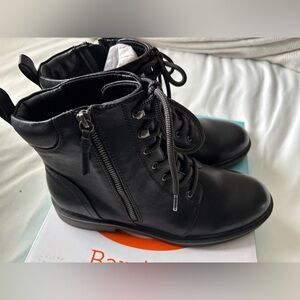 BareTraps Amysue Combat Boot, Size 9.5, Black, NEVER BEEN WORN